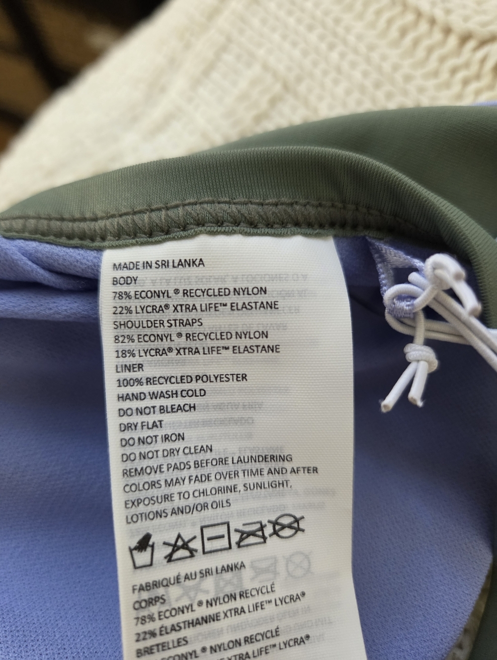 Prana Lurisia Swim Top Sz Sm - Picture 12 of 12